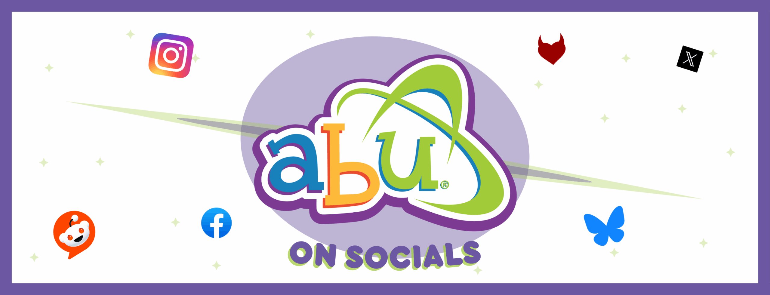 ABU on Socials: Where to Find Us in the Crinkle Spaces