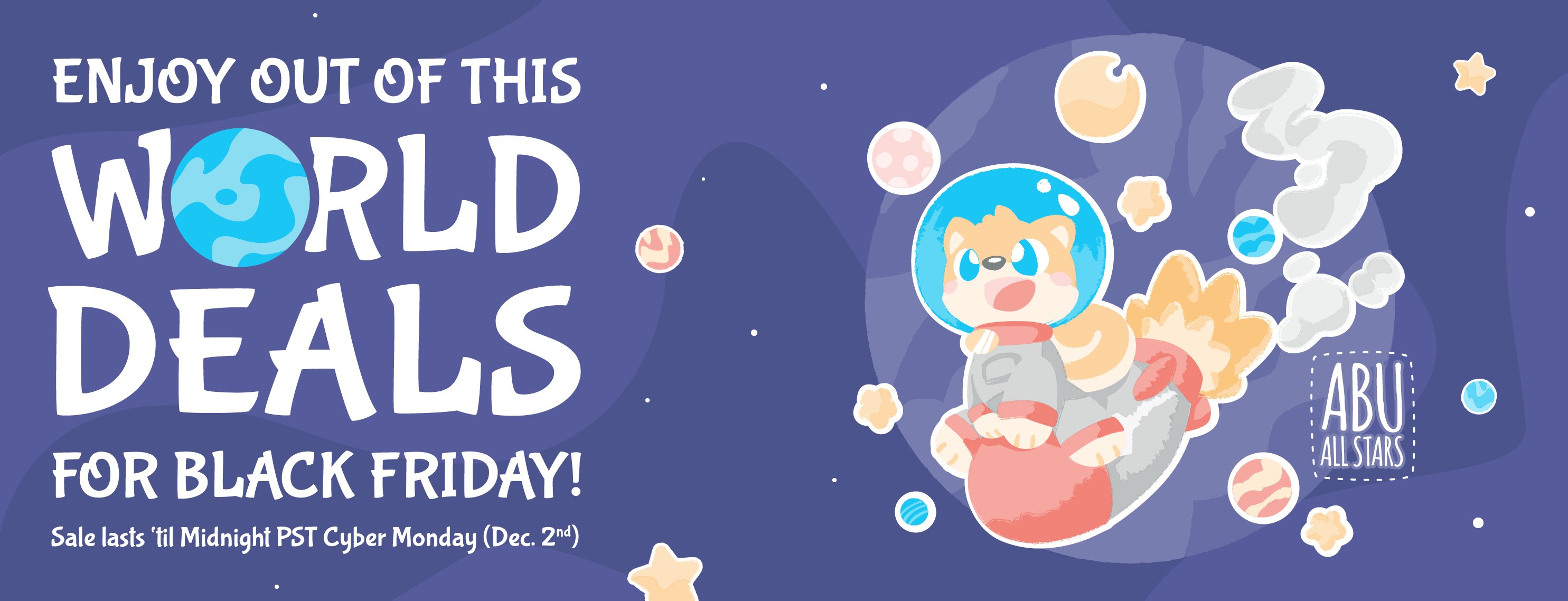 Become an ABU All Star this Black Friday and enjoy out of this world deals!