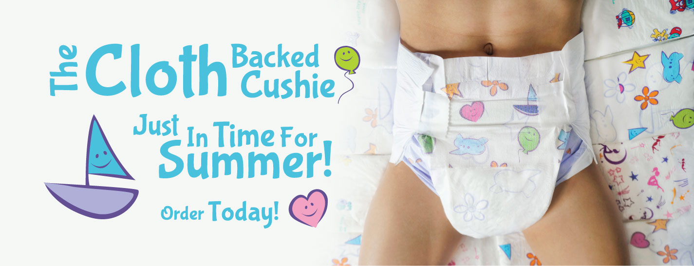The Cloth Backed Cushie - Available Today!