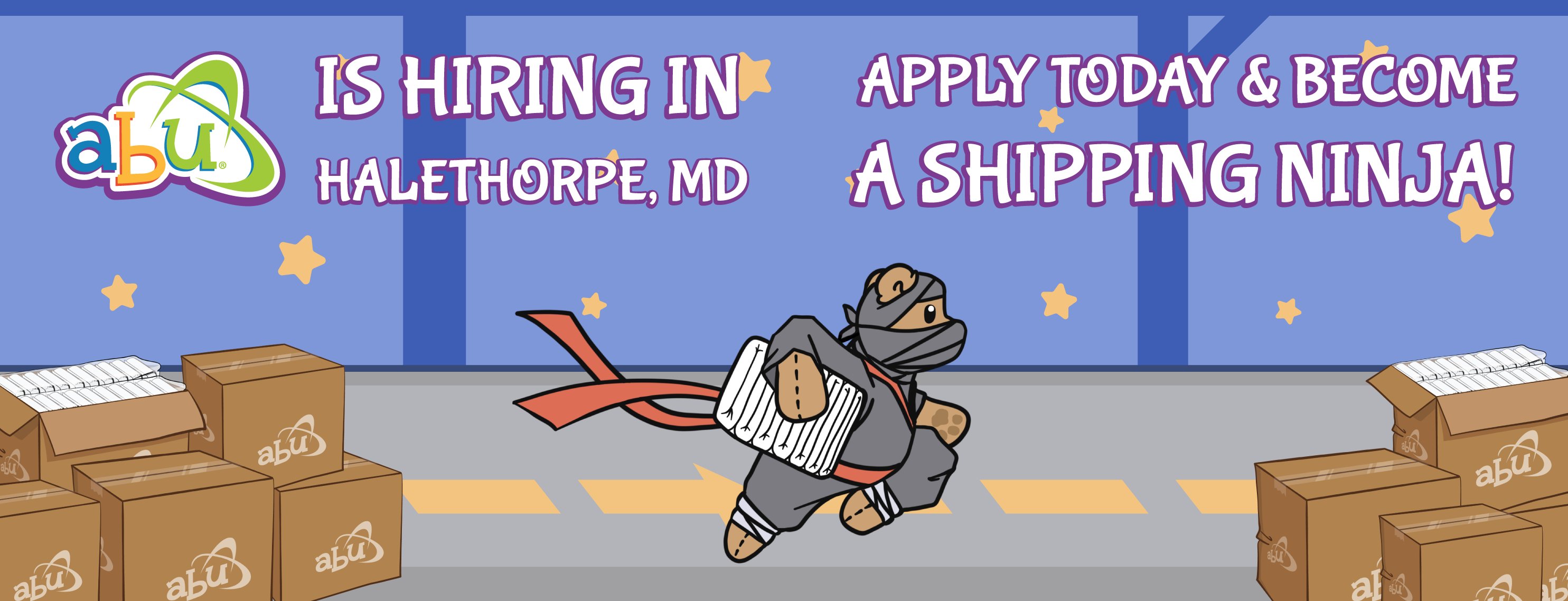 ABU Is Looking To Hire 1 New Full Time Shipping Ninja In Halethorpe, MD!