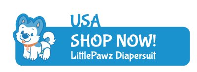ABUniverse USA Little Pawz Patterned Diapersuit