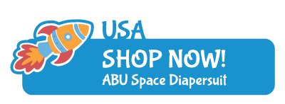 ABUniverse USA ABU Space Patterned Diapersuit